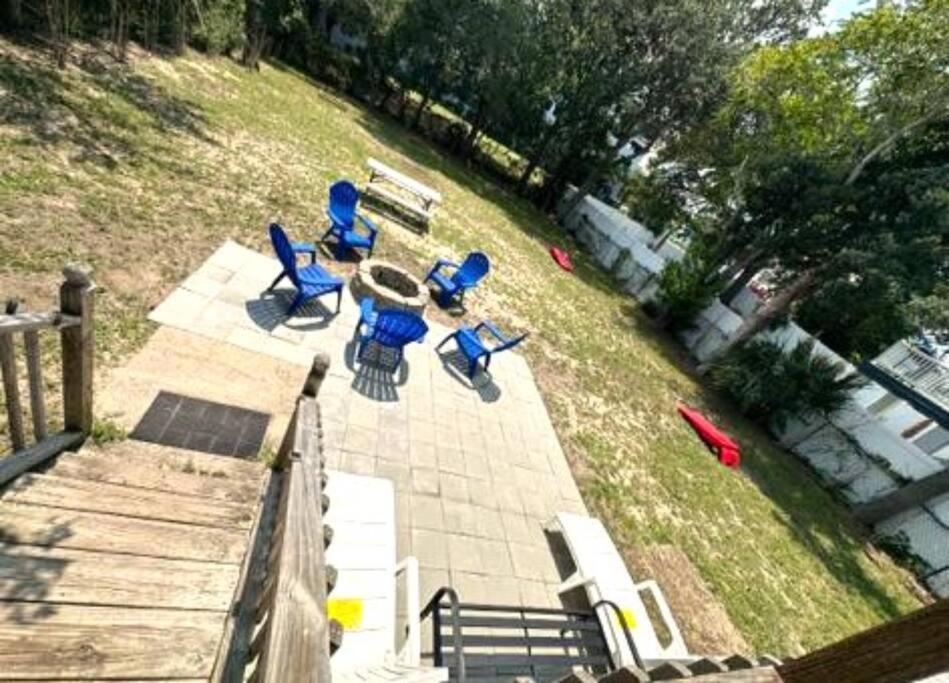 Dazzling Centrally Located Ocean View W 2 Kings, Huge Private Yard, 2 Decks, Firepit, Bbq Myrtle Beach Exterior foto