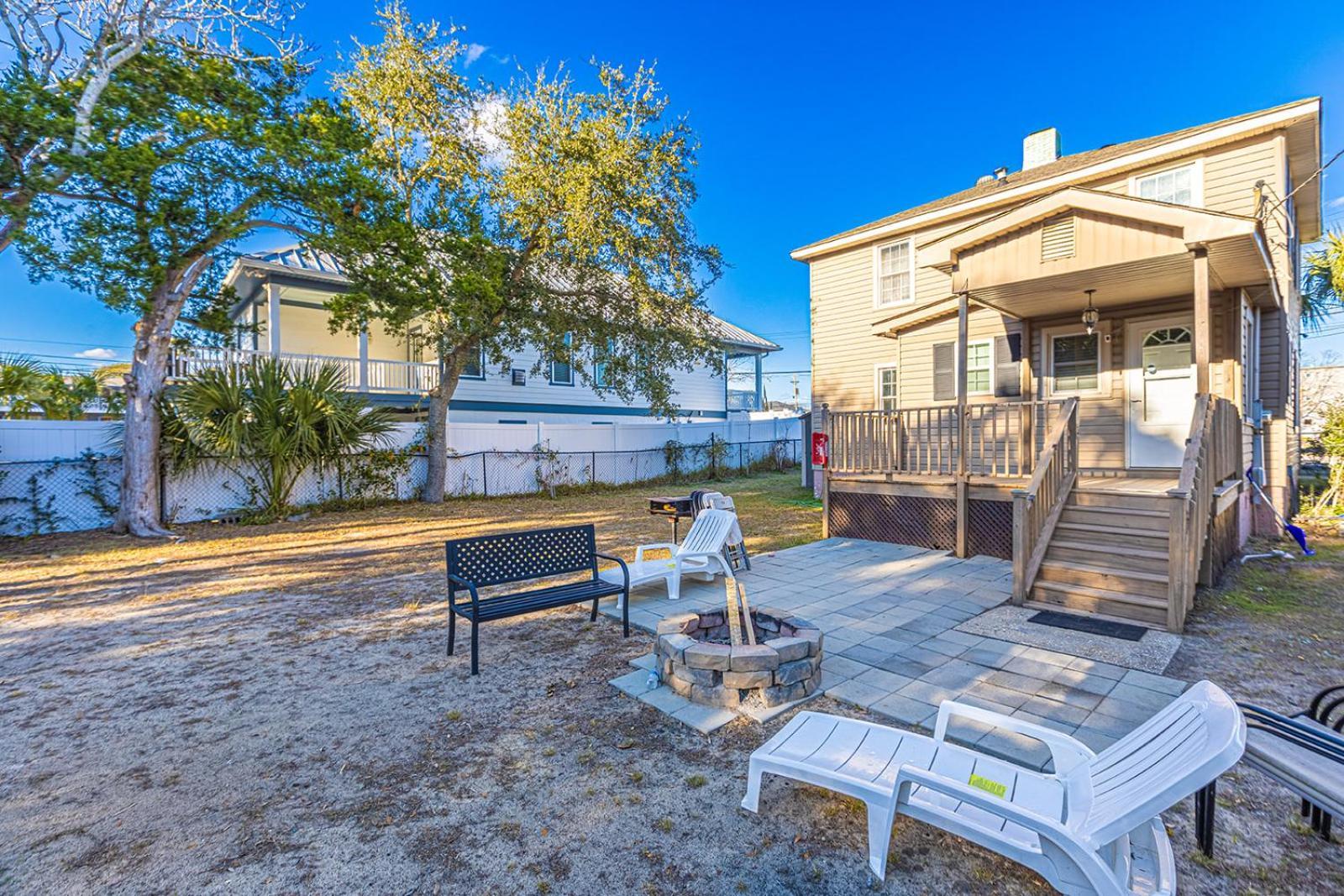 Dazzling Centrally Located Ocean View W 2 Kings, Huge Private Yard, 2 Decks, Firepit, Bbq Myrtle Beach Exterior foto