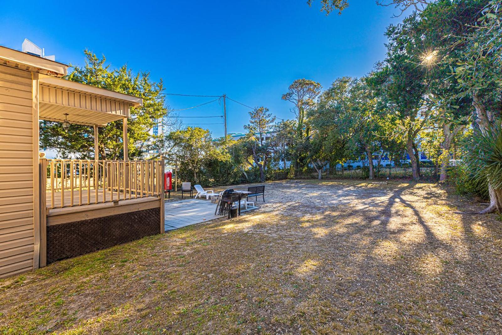 Dazzling Centrally Located Ocean View W 2 Kings, Huge Private Yard, 2 Decks, Firepit, Bbq Myrtle Beach Exterior foto